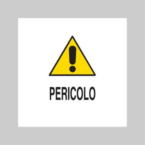 Cartello 'pericolo' 40x60 cm (10 pezzi) (1/2)