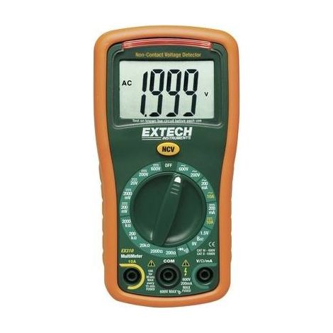 Extech EX310 Multimetro portatile digitale CAT III 600 V Display (Counts): 2000 (1/2)