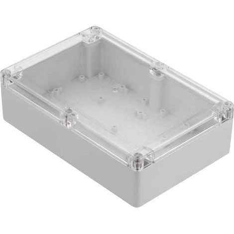 Boîtier RS PRO en Polycarbonate, 139.8 x 209.7 x 60.1mm IP67 ( Prix pour 1 ) (1/3)