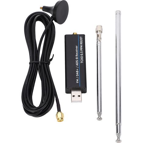 RTL2832U R820T2 100KHz-1766MHz SDR Receiver USB Software-Defined Radio for Signal Analysis (1/5)