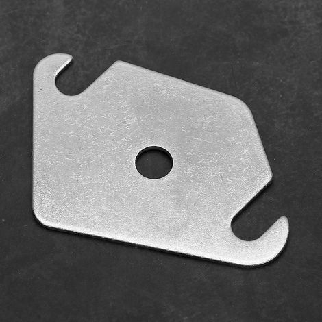 Joint de plaque d'obturation EGR en acier inoxydable pour Ford Fiesta 1.4 et 1.6 (avec trou) (1/5)