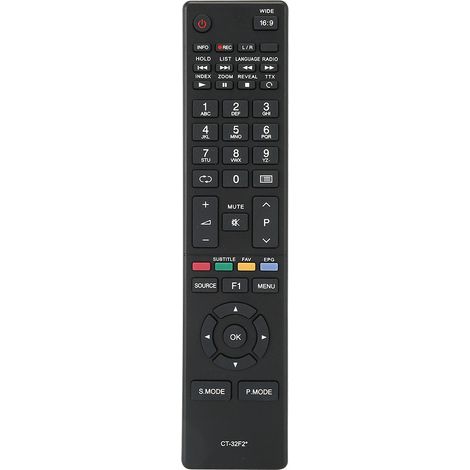 Universelle Fernbedienung für Smart-TVs, kompatibel mit Modell CT-32F2 (1/5)