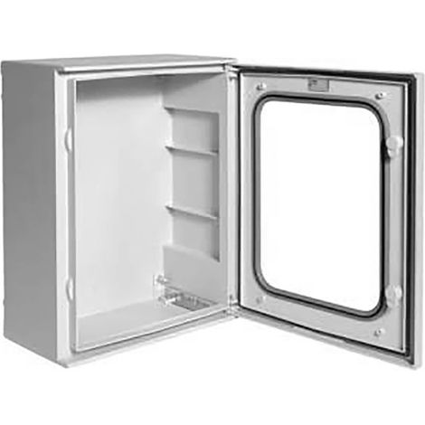 [NEUWERTIG] Hager Schrank Gehäuse Orion Fl263 B Ski Lichtgrau 500x400x200mm Polyester Ip66 B-Ware