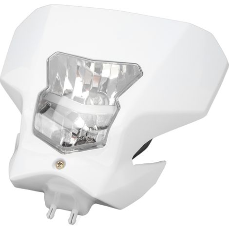 Phare de moto DC12V haute luminosité multifonctionnel réglable étanche pour CRF450L CRF450XR blanc (1/5)