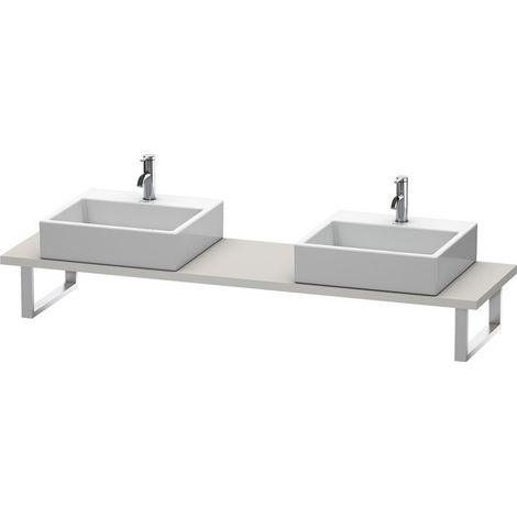 Consolle Duravit L-CUBE 800x480x30mm cemento