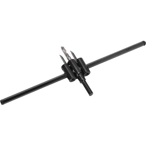 Scie cloche réglable 30-300mm pour bois, trépan circulaire perforateur, foret ajustable pour menuiserie, coupe cercle précise (1/5)