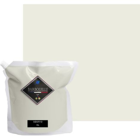 Peinture acrylique mat murs et plafonds 5L Blanc Ivoire Ndovo
