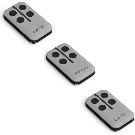 3er-Set Extel Umii-Fernbedienungen für Antriebe