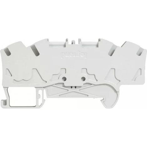 Legrand 037246 Viking 3 spring terminal block - 1 snap/4 conductor - 2e/2s - pitch 5