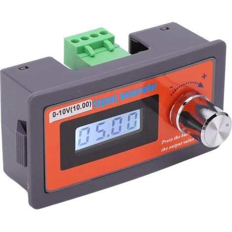 Spannungssignalgenerator, hochpräziser, einstellbarer Spannungssignalgenerator, Analogsimulator, DC 0–10 V (1/5)
