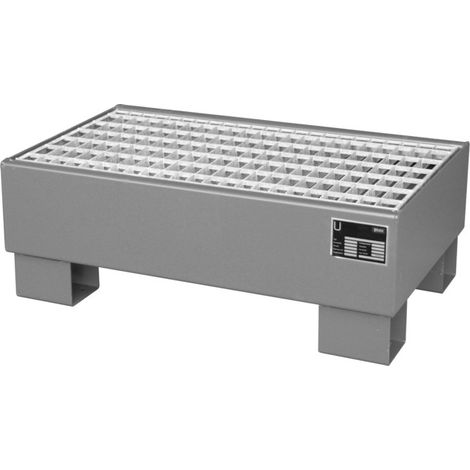 Bauer Südlohn Bac de récupération AW 60-1/M, peint, gris souris (1/2)