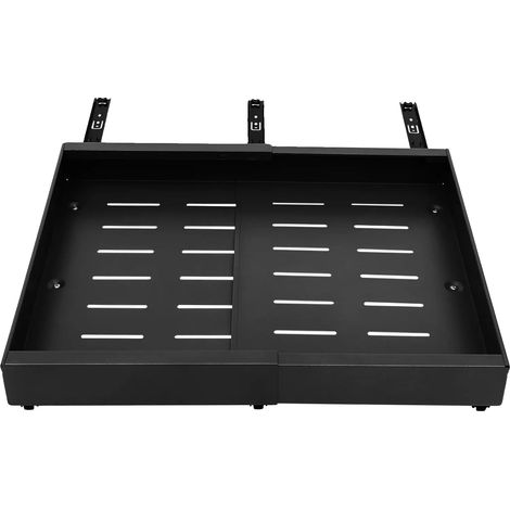 Tiroir télescopique, capacité de charge 10-15 kg, longueur 32-52 cm, largeur 42 cm, hauteur 7,5 cm, largeur du rail 4 cm (1/5)