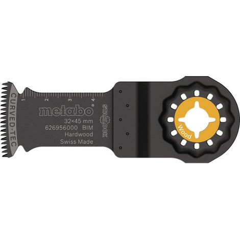 Hoja  de sierra  de inmersión  Starlock  L.45mm  A.32mm  HCS  Diente.  1,8mm/14TPI  1  ud.  Metabo