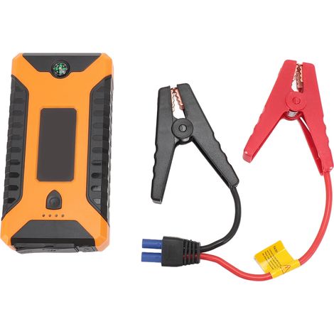 Démarreur de voiture portable 12 V, 4 ports USB, charge rapide, batterie 20 000 mAh, LED, 1 000 A, 8 protections intégrées, booster de batterie pour les situations d'urgence (1/5)