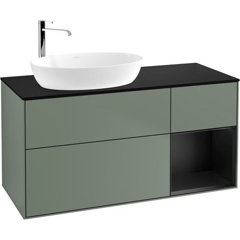 Villeroy & Boch F932PDGM meuble sous-lavabo Finion F93 (1/2)