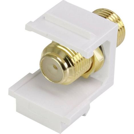 Module encastrable F Keystone RF-KS-FKP – 1 pièce, compatible avec boîtiers standard, montage facile (1/3)