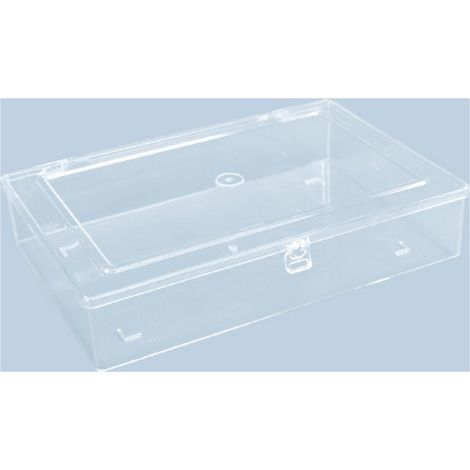 Hünersdorff 613300 Aufbewahrungsbox PS-CLASSIC-FLEX (L x B x H) 225 x 335 x 73 mm Glasklar 1 St. (1/2)