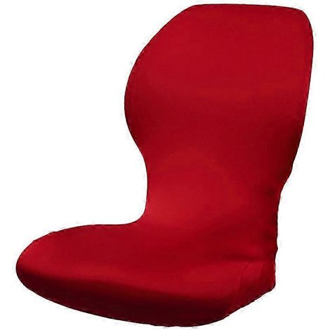 Moderne drehbare Computer- und Bürohülle, elastischer Antimakassar-Wine Red