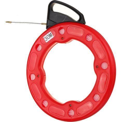 LAN Flexible nylon avec cordon de traction 30m cordon de traction 4mm fil d'acier métallique à travers le mur (1/5)