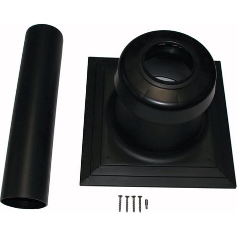Wolf Couvercle d&39arbre Cob 2651511 DN 80 , flexible, plastique, pour tuyau d&39échappement