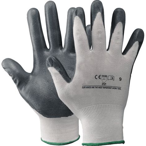 GUANTO NYLON/NITRILE SCHIUMATO Tg. 7 - 12 paia