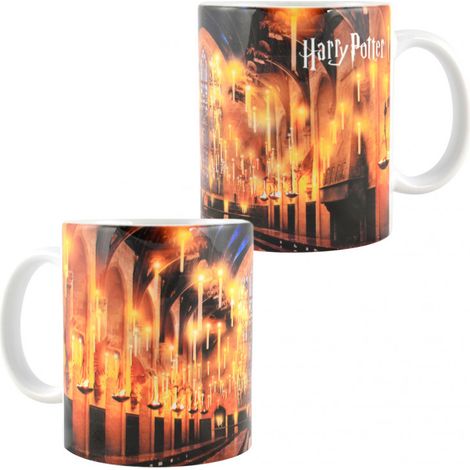Harry Potter Porzellanbecher – Große Halle von Hogwarts, 320 ml, lizenziertes Originalprodukt (1/5)
