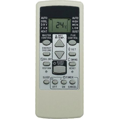 Télécommande pour climatiseur Fujitsu AR-RCD1C – ABS durable – Contrôle simple des réglages de température – Compatible avec plusieurs modèles (1/5)
