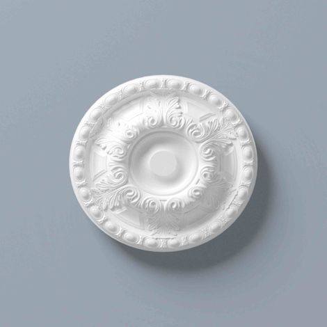 Rosette NMC R8 ARSTYL Noel Marquet Zierelement Zeitloses Klassisches Design weiß Ø 49,5 cm (1/5)