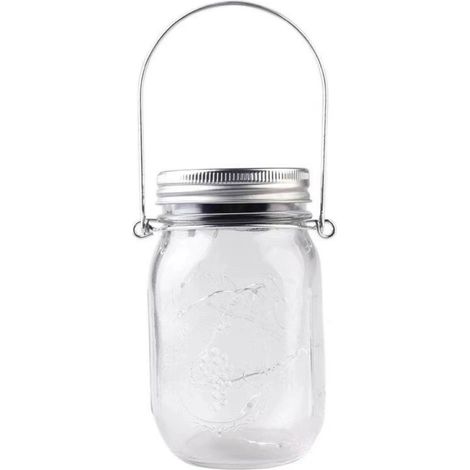 Guirlandes lumineuses pour vos espaces extérieurs, couvercles solaires pour bocaux Mason, parfaits pour la décoration du jardin et de la terrasse-AquaForge