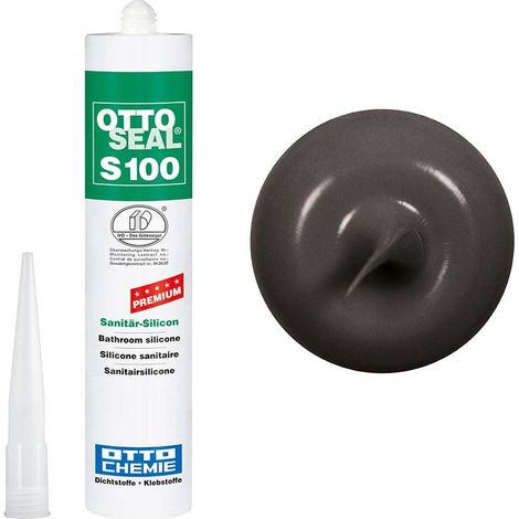 OTTOSEAL S100 Sanitär-Silicon 300 ml Anthrazit C67
