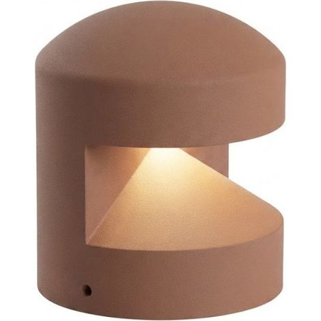 Lampe à piquet led cliff 180° 91100 91101 91102 ip65 pour béton et verre, couleur terracotta (1/5)