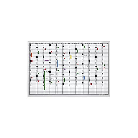 Juego de planificadores anuales  incl material de montaje  A x