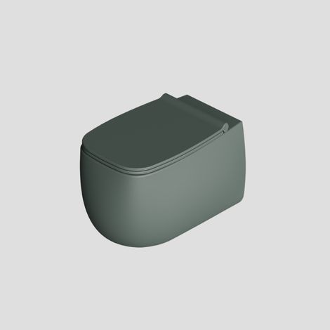 NUR WC susp. Vert mat. Abattant standard