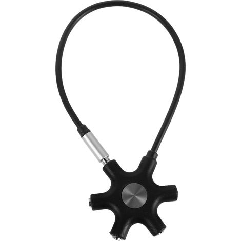 Distributeur Audio pour Casque PC Adaptateur Jack pour Casque Répartiteur Multi-Casque Répartiteur de Câble pour Écouteurs Partage Audio Jusqu (1/5)