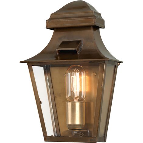 Applique esterna ottone anticato E27 60W St Pauls Elstead (1/4)