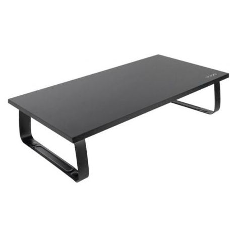 Soporte Elevador Multiusos para Monitor/Portátil, Negro