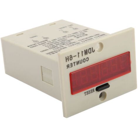 Compteur électronique à affichage à 6 chiffres JDM11-6H, DC 24V (1/5)
