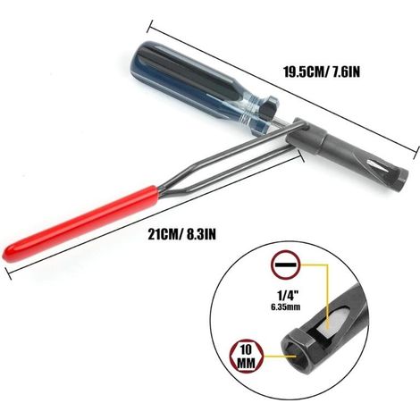 Kit d'outils de réglage des soupapes pour moteurs automobiles, outil de réglage des soupapes à étrier de 10 mm