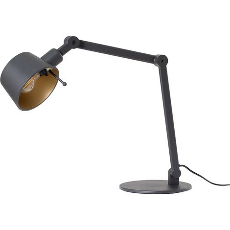 Lampe à poser 'Silka' en métal pour bureau (1/5)