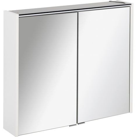FACKELMANN Spiegelschrank DV 80 weiß (1/4)