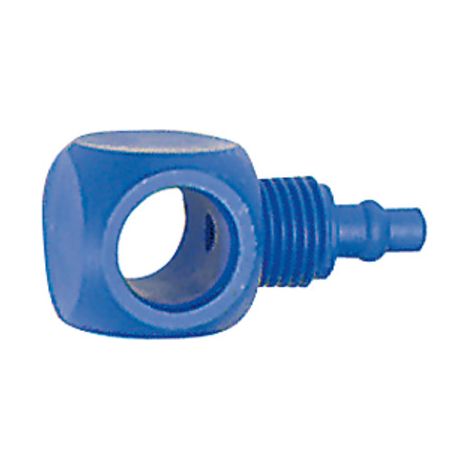 Riegler Einfach-Ringstutzen, für G 1/8, für Schlauch 6/4 mm, POM (1/2)