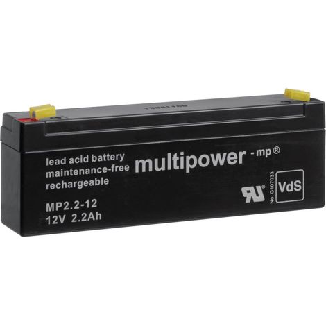 hager BEKA Backup-Akku für Zentrale und Repeater, 12 Volt 2,2Ah