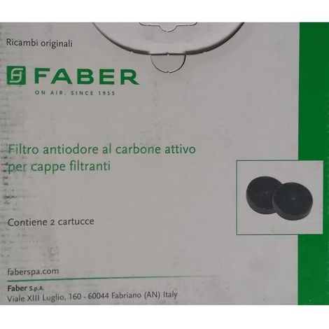 Juego de 2 filtros de carbón MCEF02 (19,4 x 3 cm) para campana AEG - Electrolux - Zanussi