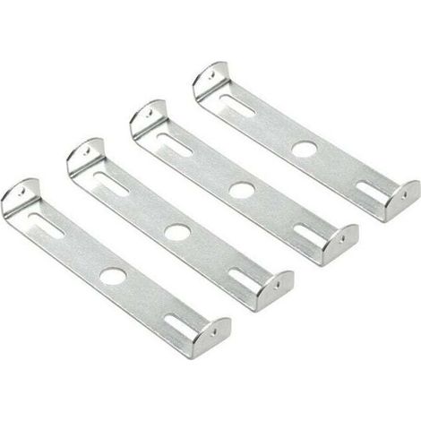 [4 Stück] Deckenleuchtenhalterung, 115 mm, Pendelleuchtenzubehör, Deckenleuchter, Deckenleuchten-Grundplatte, Deckenlampenplatten, Plattenhalter und Zubehör (1/4)