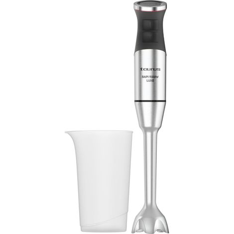 Mixeur Plongeant 1500W  20 Vitesses + TURBO  Lames Inox  Cloche Anti-éclaboussures  Ergonomique  Sans BPA  Compatible Lave-vaisselle  Broie la Glace (1/5)