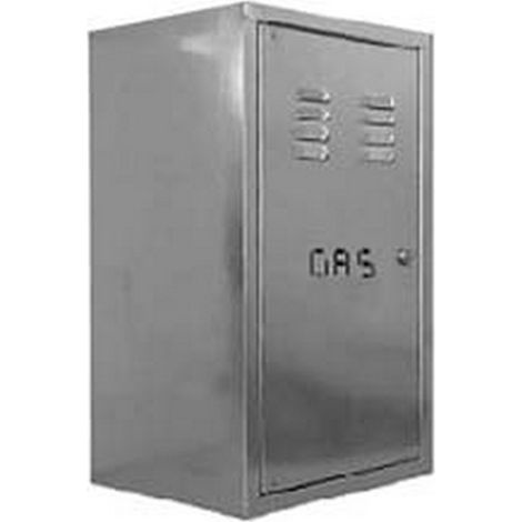 1PZ CASSONETTO CONTATORE GAS IN ACCIAIO ZINCATO - cm.40x25x70h.