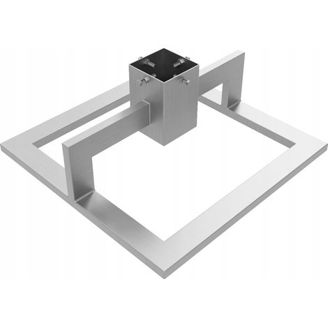 Soporte de acero inoxidable para árbol de Navidad, para árbol de Navidad tipo loft, SKW2 (1/4)