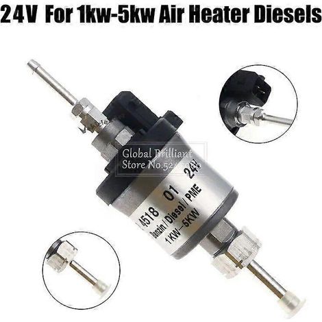 Pompe de chauffage diesel 24 V silencieuse 1-5 kW pour voiture, pompe à carburant et huile pour camion Eberspacher, pompe doseuse silencieuse pour pièces de chauffage de stationnement (1/4)