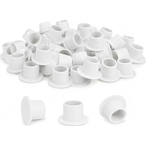 Bouchons Cache-Trous 8 mm, Obturateurs Plastique pour Meubles (1/5)