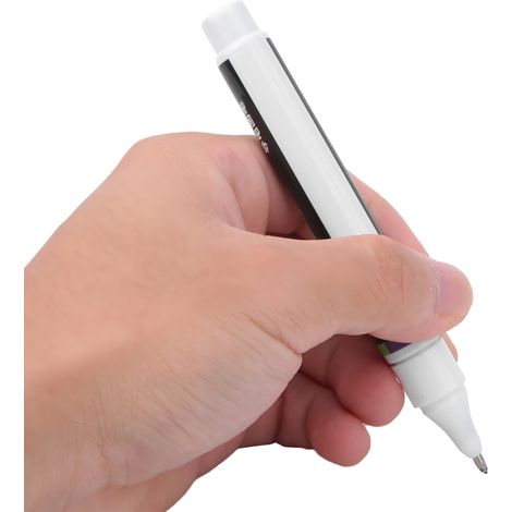 Leitfähiger Tintenstift, elektrischer Lackstift, Werkzeug für elektronische Schaltungen zum Selbermachen, Werkzeug zur Reparatur von Leiterplatten, Schwarz (1/5)